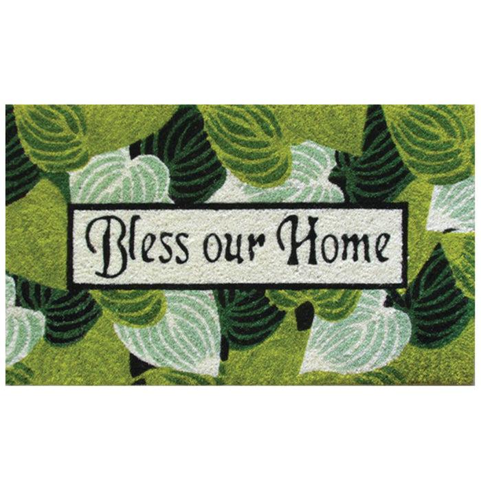 Robert Allen Mat-Bless Our Home, 18In X 30 in