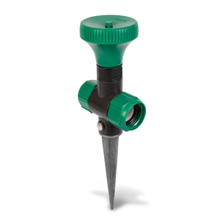 Gilmour Adjustable Spot Sprinkler w/Spike Base-Spruce, One Size