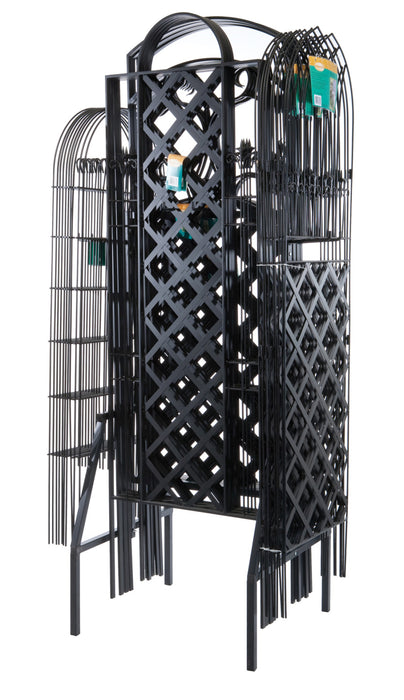 Panacea Trellis Empty Rack-Black