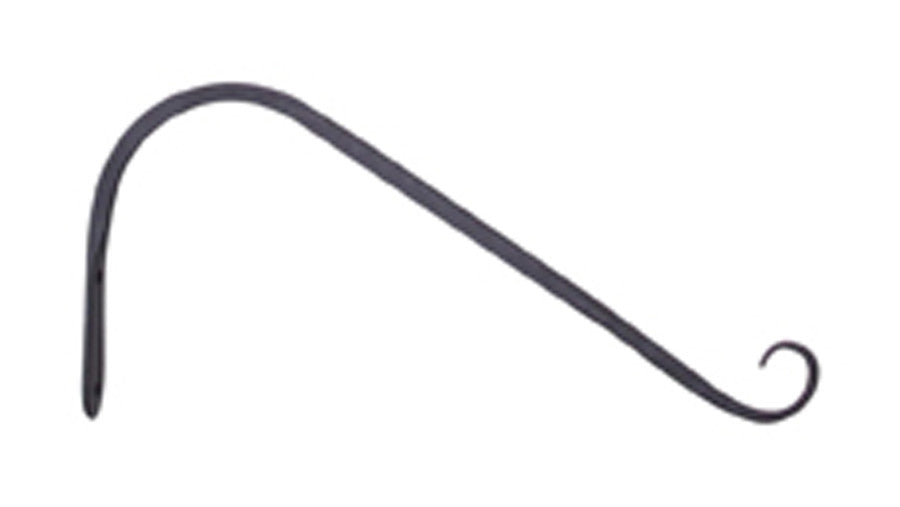 Panacea Forged Hook Angled-Black, 12 in