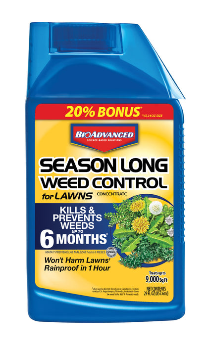 BioAdvanced Season Long Weed Control for Lawns-Concentrate, 29 oz