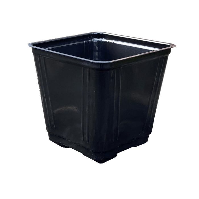 McConkey rEarth Thermoform Tech Square Pot-Black, 1373.5 in