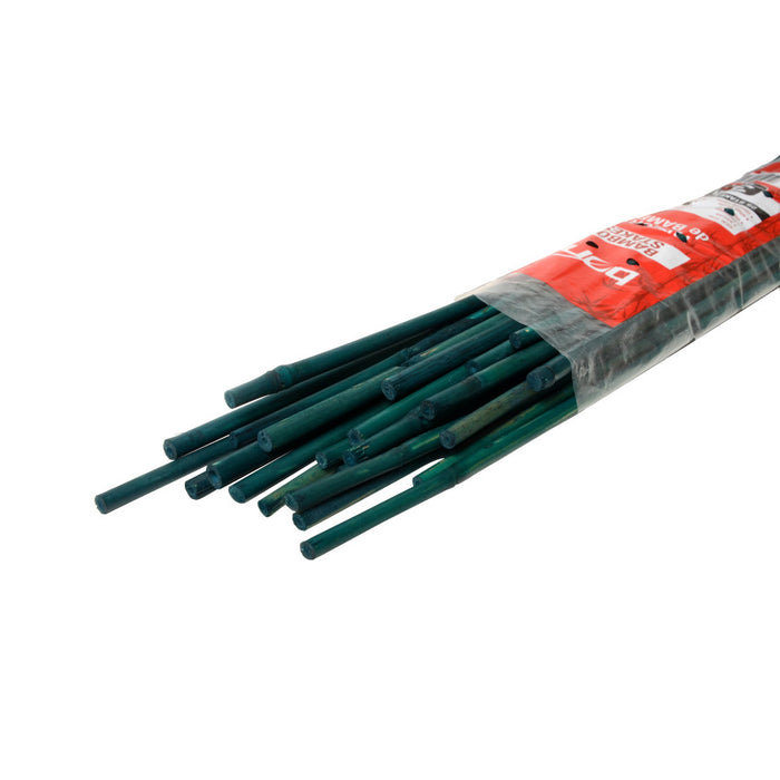 Bond Packaged Bamboo Stakes 25pk-Green, 3/4In X 4 ft