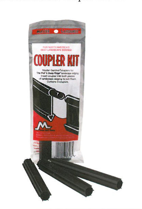 Master Mark Master Gardener Coupler Kit for Pro & Deep Edge Edging-Black, 13 pk