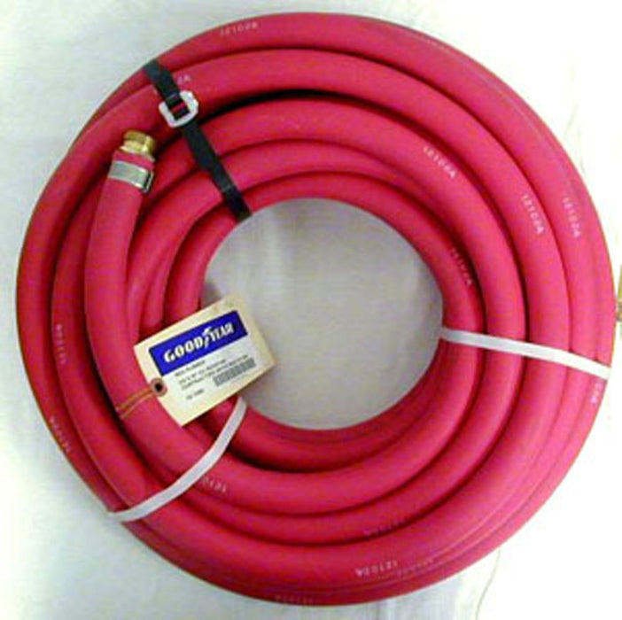 Goodyear Heavy-Duty Contractor Water Hose-Red, 3/4In X 100 ft