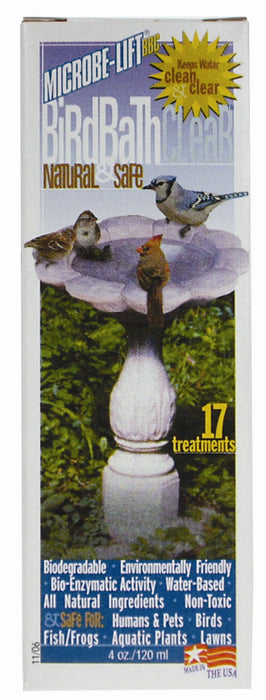 Microbe-Lift Birdbath Clear All Natural-4 oz