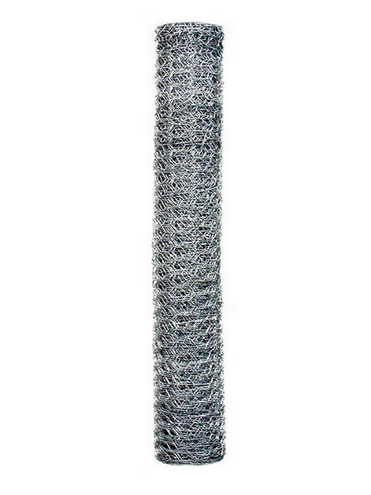 Garden Zone 20-gauge Galvanized Hex Netting-Silver, 36In X 50 ft