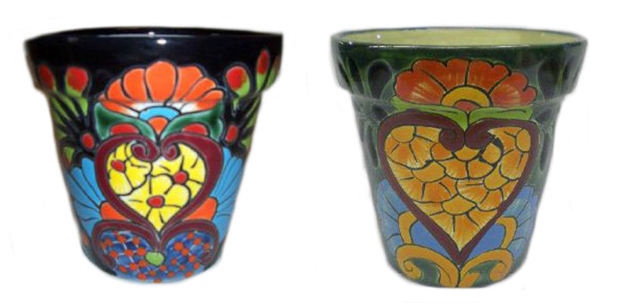 Talavera Flower Pots-Traditional, XL, 12 in