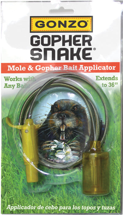 Gonzo Gopher Snake - Mole & Gopher Bait Applicator-One Size