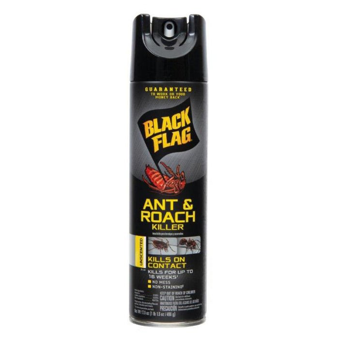 Black Flag Ant & Roach Killer Aerosol-Unscented, 17.5 oz