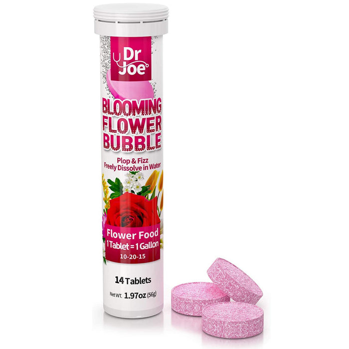 Dr Joe Blooming Flower Bubble Plant Food-25 pk, 1.97 oz