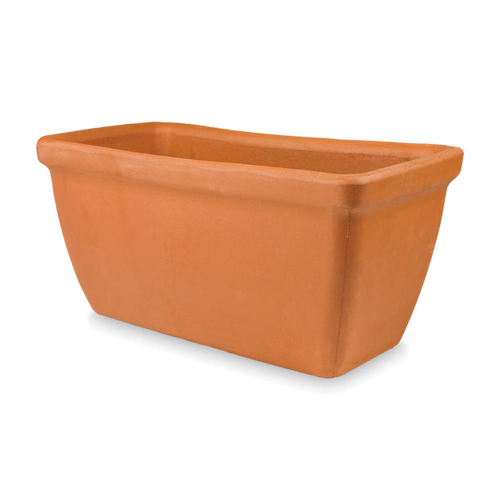 Pennington Window Box Plain Terra Cotta-13 in