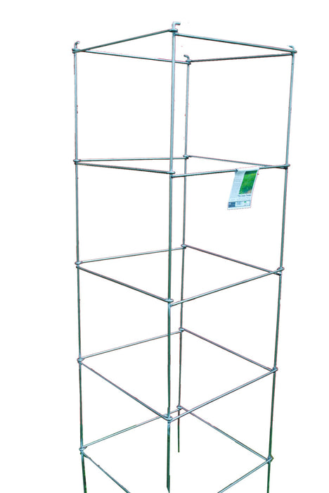 Midwest Wire Works Collapsible Square Cage 4-Leg Heavy-Duty-Galvanized, 60 in