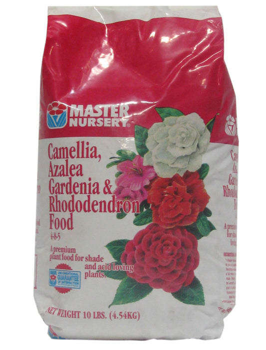 Master Nursery Camellia Azalea Gardenia & Rhododendron Food 4-8-5-10 lb