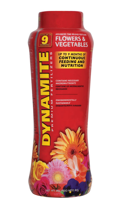 Dynamite Flower & Vegetables Fertilizer 13-13-13-2 lb