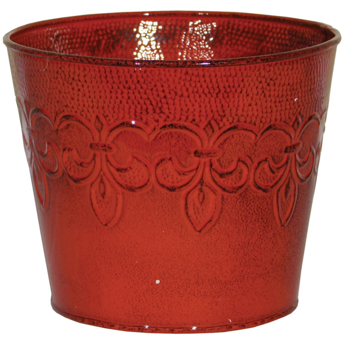 Robert Allen Fleur De Lis Planter-Cayenne, 6 in