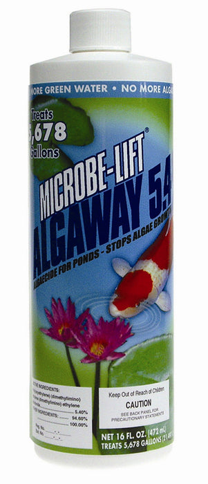 Microbe-Lift AlgAway 5.4 Algaecide for Ponds-16 oz