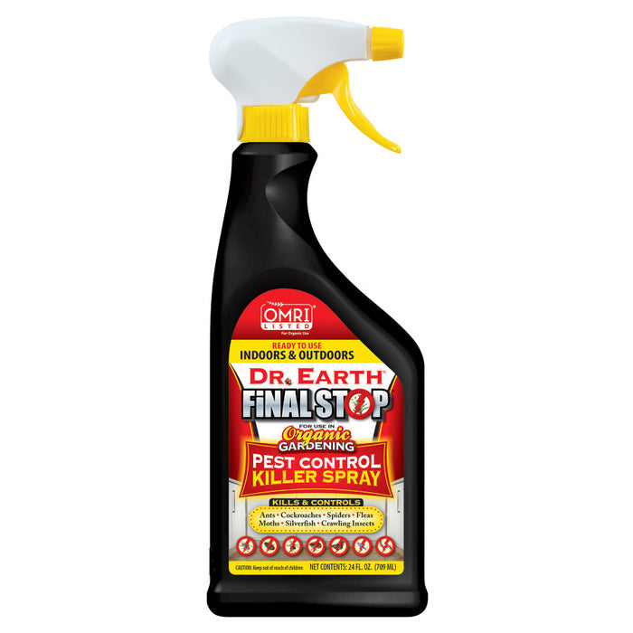 Dr. Earth Final Stop Pest Control Killer Spray Ready to Use-24 oz