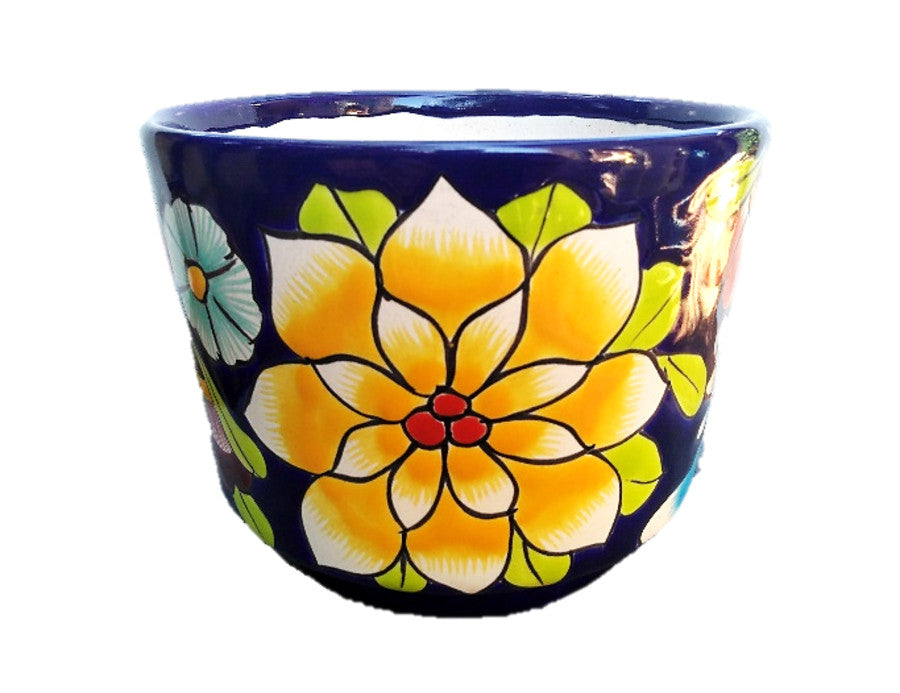 Talavera Cylinder Pot