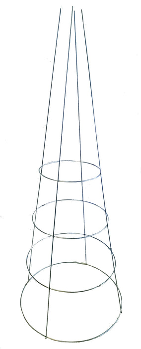 Midwest Wire Works Big Mouth Cage 4-Leg 4-Ring 19in Top Ring-48 in