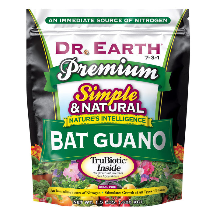 Dr. Earth Premium Bat Guano 7-3-1-1.5 lb