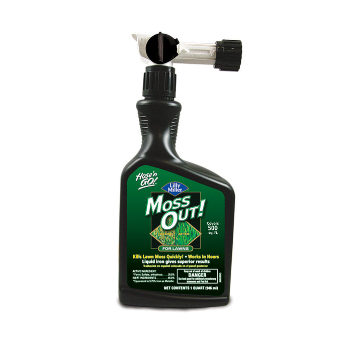 LM HOSE N GO MOSS OUT LAWNS 6-32OZ