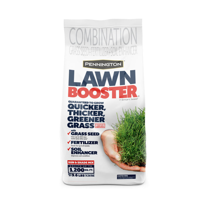 Pennington Lawn Booster Sun & Shade Mix Grass Seed & Fertilizer-9.6 lb