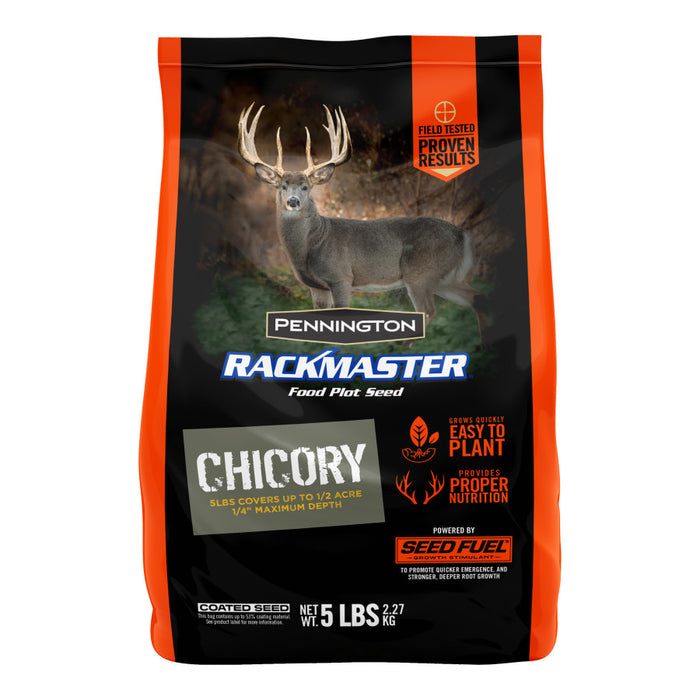 Pennington Rackmaster Chicory Food Plot Seed Mix Coated-5 lb