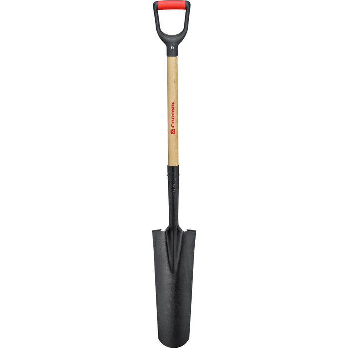 Corona Drain Spade 16GA with D Handle