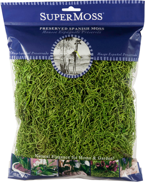 Supermoss Spanish Moss Preserved-Grass, 4 oz