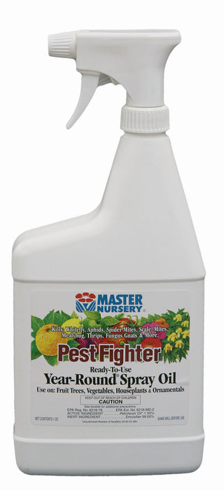 Master Nursery Pest Fighter Year Round Spray Oil Ready to Use-32 oz