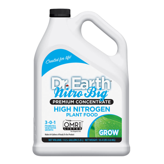 Dr. Earth Nitro Big Plant Food Concentrate 3-0-1-1 gal