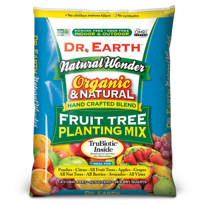 Dr. Earth Natural Wonder Fruit Tree Planting Mix Organic-1.5Cuft