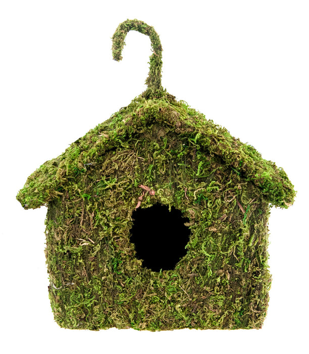 Supermoss Maison Deco Birdhouse-Fresh Green, 7In X 7 in