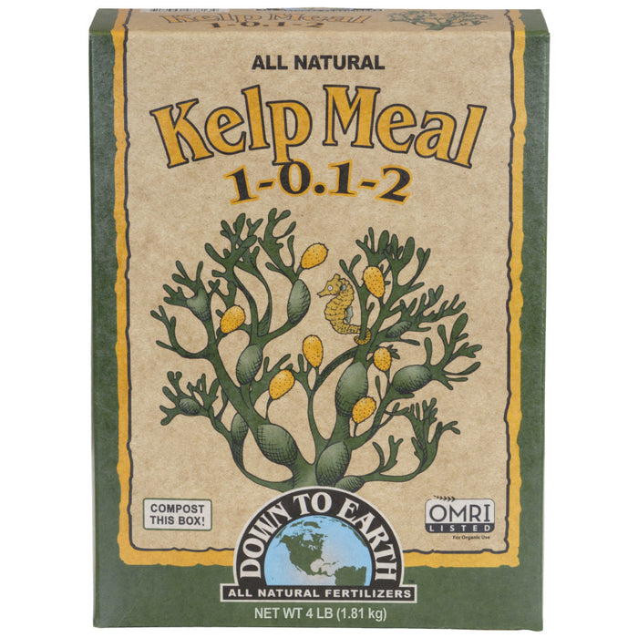 Down To Earth Kelp Meal All Natural 1-0.1-2 OMRI-4 lb