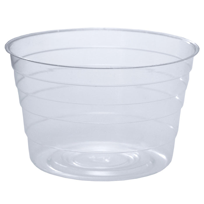 Curtis Wagner Plastics Deep Vinyl Basket Liner-Clear, 4 in