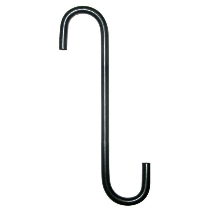 Panacea Kay Home Hookery S-Hook with 1in Openings-Black, 6 in