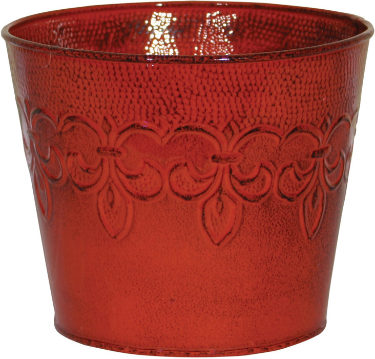 Robert Allen Fleur De Lis Planter-Cayenne, 10 in